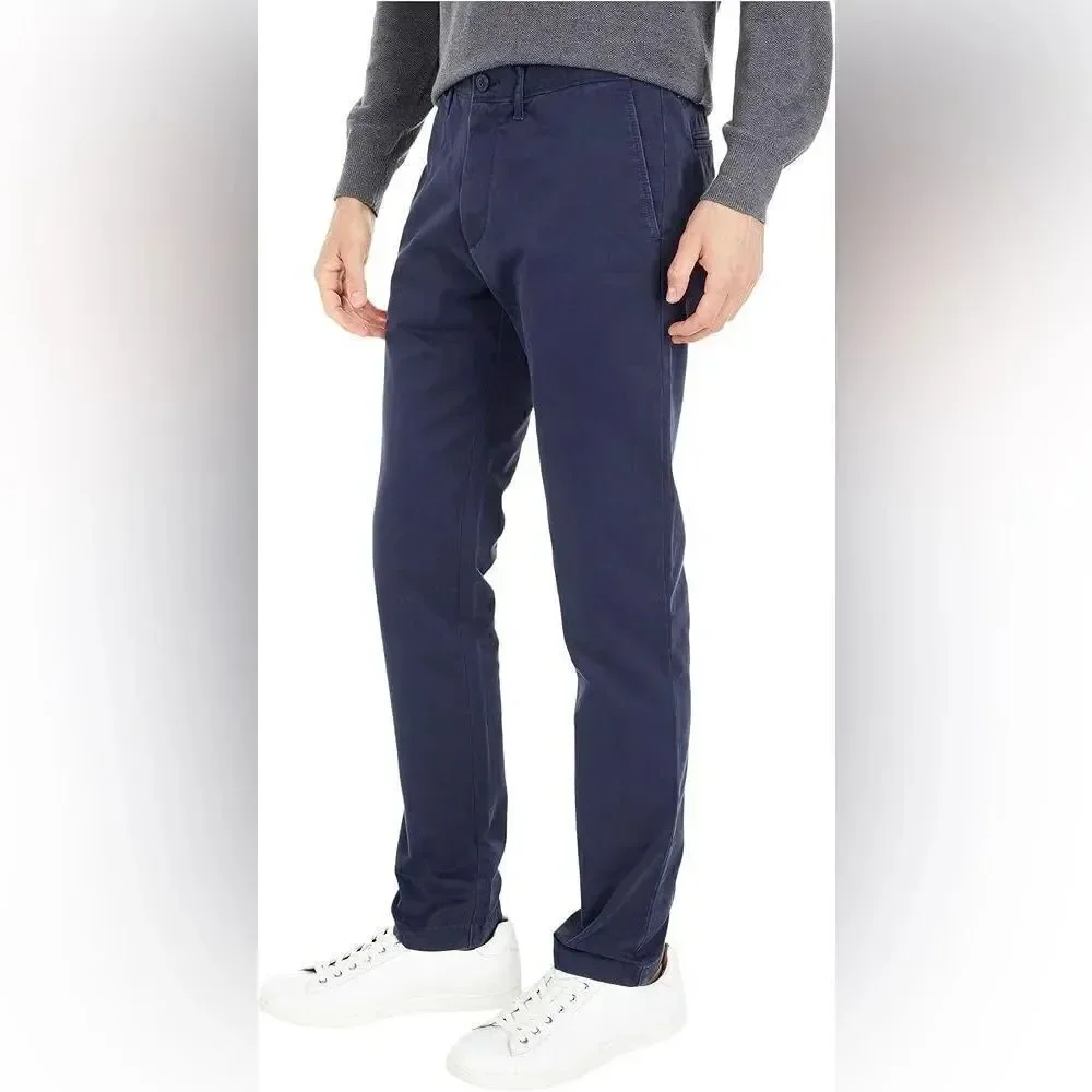 J. Crew Men's Navy Blue Broken In Chino Pants - Size 33x32